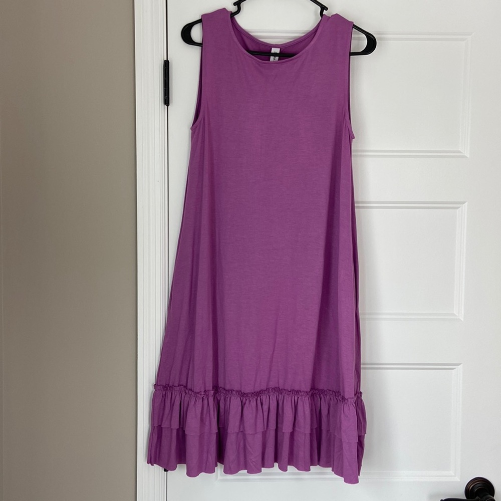 Women’s purple Zenana Dress Size Medium